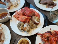 -大中华希尔顿酒店-念自助餐·海南美食·三文鱼
