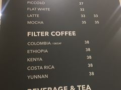 菜单-Seesaw Coffee(上海国金中心店)