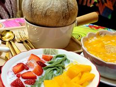 士多啤梨芒果绿茶拉面-甜心妈妈·榴莲星级糖水(北京路总店)