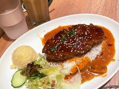 招牌西西里肉酱芝士烤饭-玛格萝妮比萨屋(四平店)