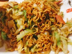 火腿炒方便面-小俩口烧烤东北菜(双井店)