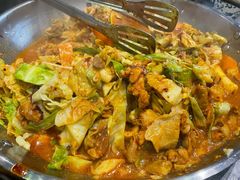 铁板烤辣鸡-山·烤辣鸡韩国料理(西溪路店)