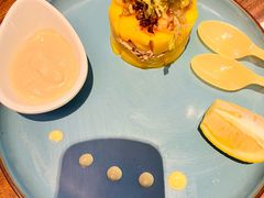 金枪鱼芒果塔塔-路易十三西餐厅(西关新天地店)