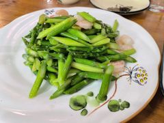 芦笋虾仁-一宝菜馆(潍坊总店)