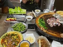 -老姐石板烧烤+铜炭火锅(总店)