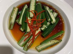 白灼秋葵-老人和饭店(淮海中路店)