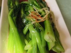 白灼广东菜心-长春观斋补堂素菜馆