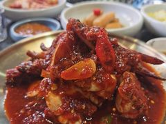 -草家酱蟹炭火烤肉店(珲春南路一店)