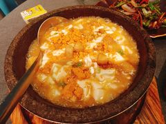 石锅海胆豆腐-柒园·三十年创意杭帮菜(龙湖滨江天街店)