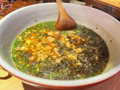 地衣菜鸡蛋肉末汤-吃饭皇帝大(合生汇店)