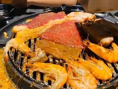 -大漠风炭火烤肉火锅自助餐厅(台山万达店)