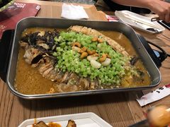 腰果蒜香清江鱼-鱼酷活鱼烤鱼(梅江印象城店)