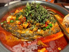 -探鱼·鲜青椒爽麻烤鱼(北京路天河城店)