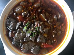 炒鸡血-老幺泉水鸡
