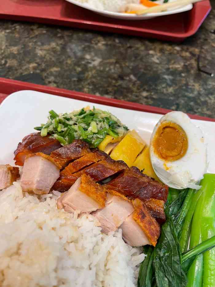 叉烧烧腩饭好好未值得一试还有酱油鸡