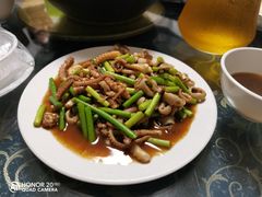 蒜苔炒八带-鼓歌海鲜舫·手抓海鲜(大学城店)