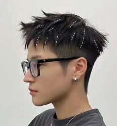 -海文先生国潮烫染男士理发馆