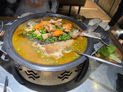 -探鱼·鲜青椒爽麻烤鱼(北京路天河城店)