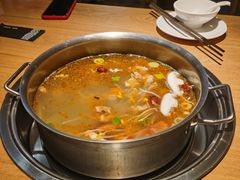 酸萝卜鸭架汤-守柴炉烤鸭(科华中路王府井店)