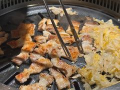 -明洞阿姨·韩式酱蟹烤肉·创意料理(三元桥店)