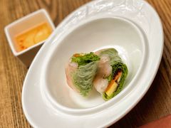 越式芒果鲜虾卷-Golden Lily河内巴黎法越料理餐厅(建国西路店)