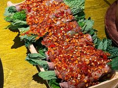 薄荷牛肉卷-一坐一忘云南菜(卓悦中心)