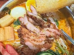 勒唦猪颈肉汤米粉-海安安越南粉(丹竹頭店)