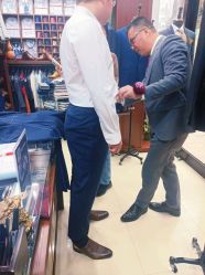 点击看大图 -香港威德诚洋服BESPOKE西服西装高级定制(上海湾一店)