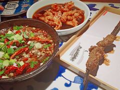 辣子蒜羊血-遇见长安(兰州中心店)