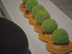 葱油饼鹅肝-木守西溪溪隐餐厅