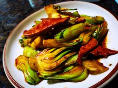 菜梗炒猪肝-菲乐餐厅(三十年经营·湖滨路店)