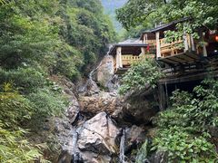 -天门沟九州驿站树上汤泉