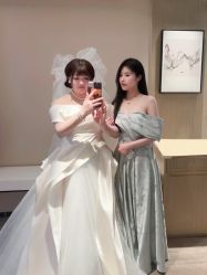 -桃子造型婚纱礼服(凤起广场店)