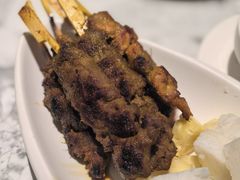 沙爹鸡牛肉拼盘-关夫人餐厅(KLCC阳光广场店)
