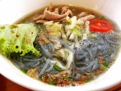 -蝶豆花蓝面条