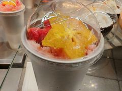 手炒岭南甘草四果炒冰-喜茶(深圳万象城黑金店)