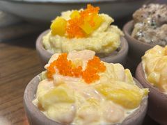 香芒三文鱼一口饭-桃太郎寿司料理(南坪店)
