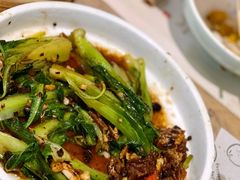 豆豉鲮鱼油麦菜-茶港·点心·啫啫煲(范湖万达广场店)