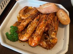 蒜香奶油黑虎虾-皈宓·飯