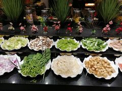自助取餐区-好伦哥比萨烤肉自助(八里桥店)