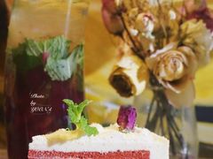 榴莲红丝绒蛋糕-盘炉forenza·云贵川融合小食堂 ( 钟楼中柳巷店)