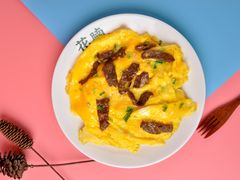 滑蛋牛肉饭-花腩清汤牛腩