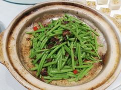 虾酱焗茼蒿梗-小天厨民间菜馆(深圳街店)