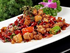 辣子鸡-圆满素食林饭店非遗素食(河西店)