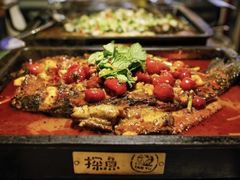 -探鱼·鲜青椒爽麻烤鱼(银泰城店)