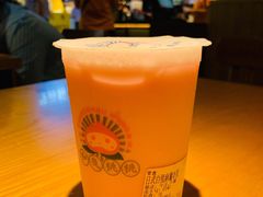 日式白桃麻薯奶茶-和气桃桃(宏伊广场店)