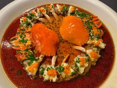 黑豚肉碎蒸膏蟹-上海滩餐厅(BFC外滩金融中心店)
