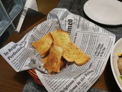 餐前面包-研食记西餐厅(金融中心店)