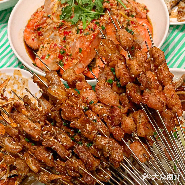 感谢网友推荐 武汉前三的海鲜烧烤。。