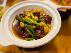蒜子大肠-丁记盐蘸牛肉·新杭菜(河东路店)